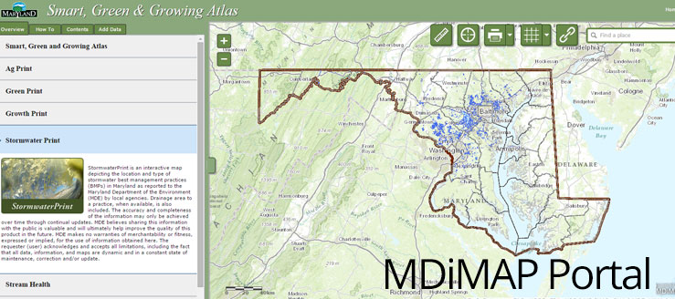 Maryland's Map Portal
